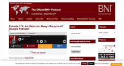 Desktop Screenshot of bnipodcast.com