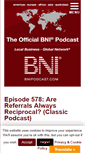 Mobile Screenshot of bnipodcast.com